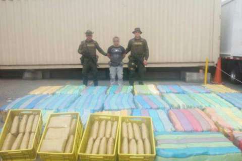 Incautan cargamento de marihuana avaluado en mil millones de pesos en Bogotá