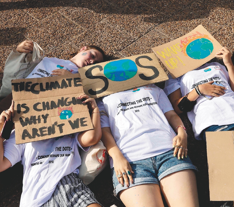 La Conferencia sobre Cambio Climático se llevará a cabo en Glasgow (Escocia), del 31 de octubre al 12 de noviembre. / AFP