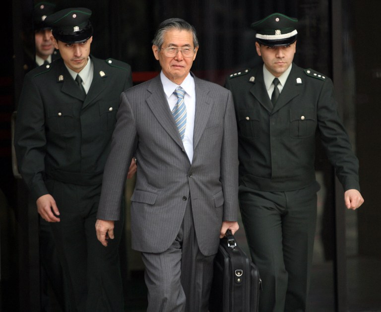 El día que Fujimori quiso engañar a Chile para eludir la Justicia, pero falló