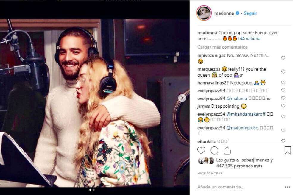 Tomada de instagram/@madonna
