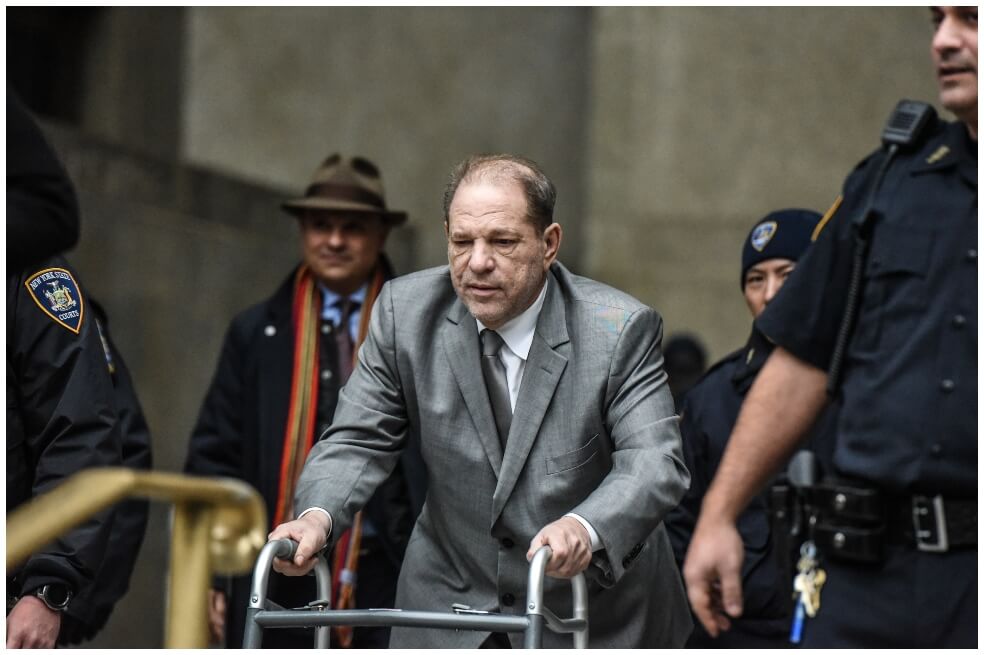 El exproductor de cine Harvey Weinstein. / AFP