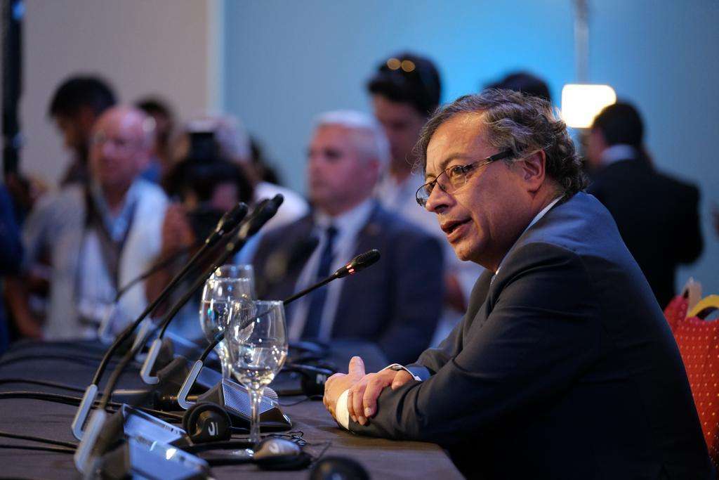 Luego de su intervención en la VII CELAC, el presidente Gustavo Petro dio una rueda de prensa.