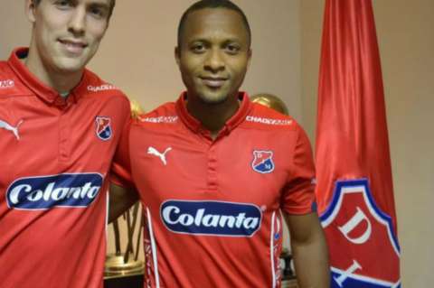 Luis Fernando Mosquera, descartado para jugar con el DIM