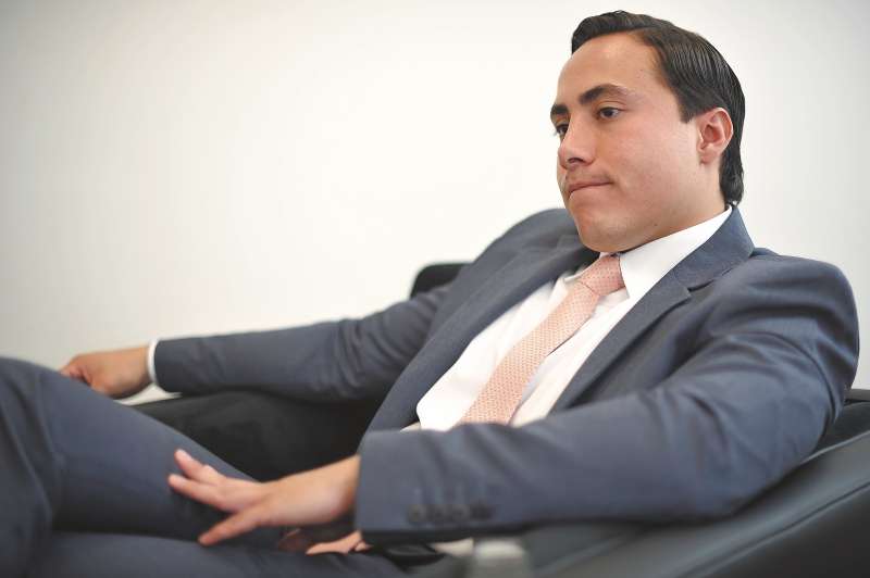 Richard Aguilar, gobernador de Santander. Foto Óscar Pérez