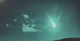 En video quedó registrado el paso de lo que sería un pequeño trozo de cometa