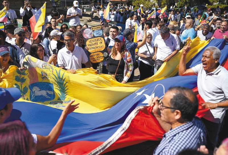 En Venezuela se han hecho manifestaciones para exigir la liberación de presos políticos.