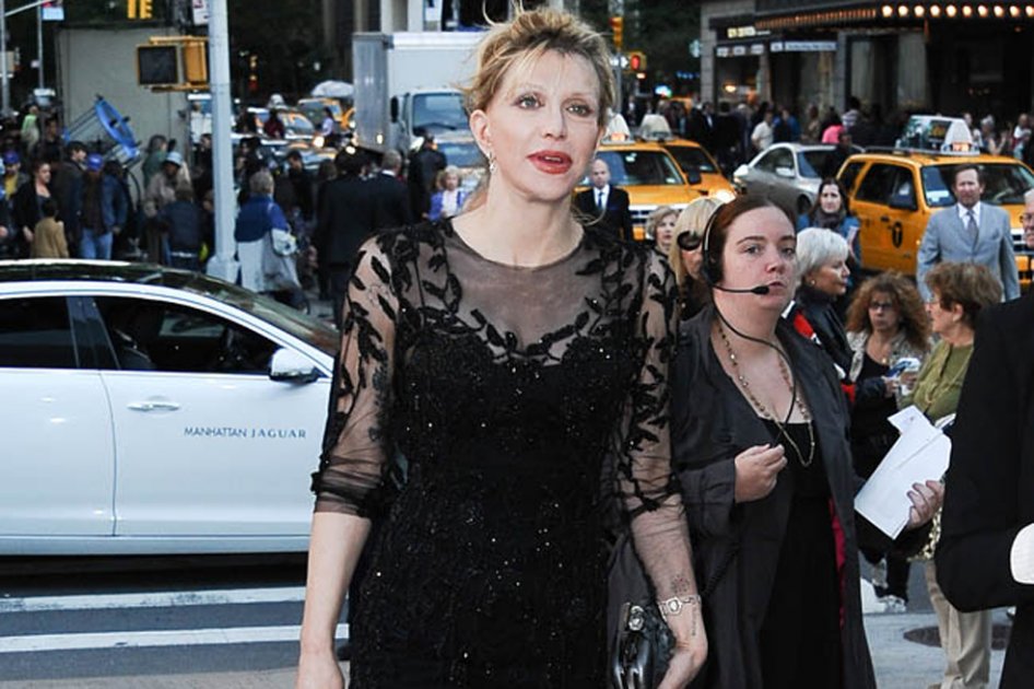 Courtney Love en un acto reciente en Nueva York.
