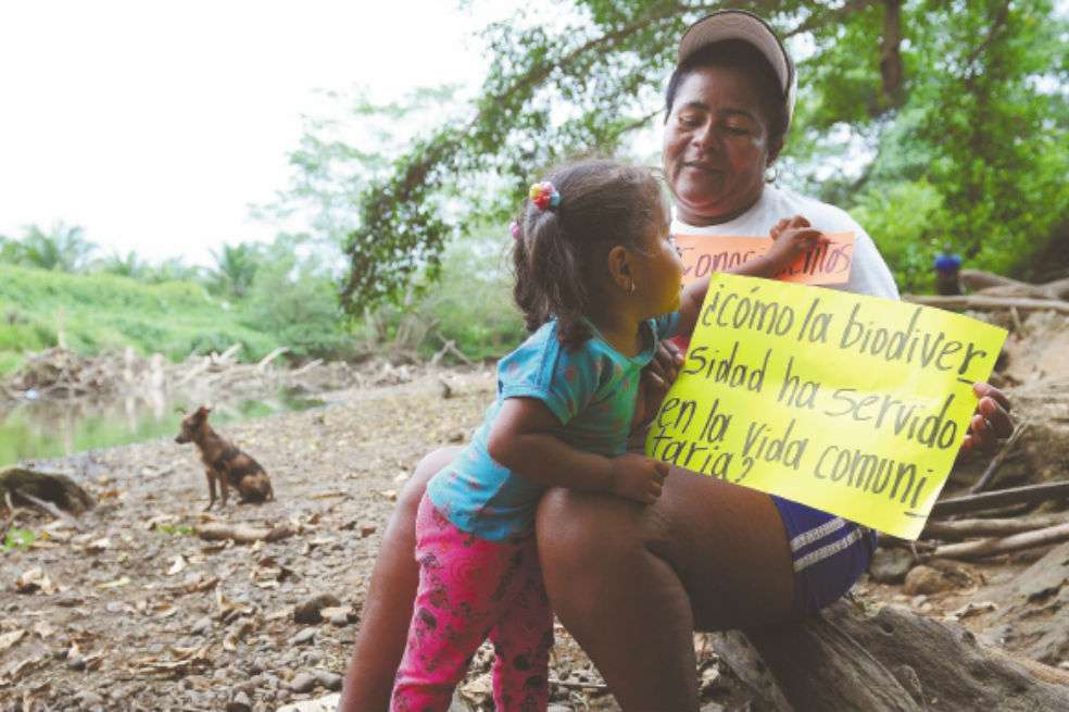El modelo etnoeducativo incluye la visita a varios sitios naturales para enseñar sobre las riquezas que guardan. / Fotos: Nelson Sierra Gutiérrez - El Espectador