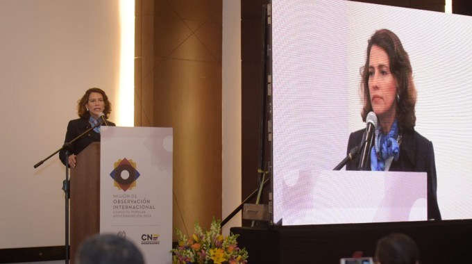 Instalada Misión de Observación Internacional para la Consulta Anticorrupción