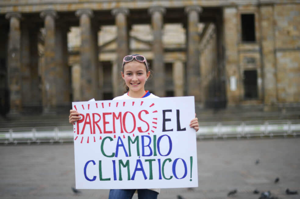 #FridaysForFuture (viernes para el futuro) es la iniciativa, liderada por Greta Thunberg, que pretende convertirse en el símbolo juvenil de lucha contra el cambio climático. / Cristian Garavito - El Espectador