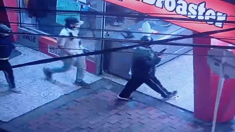 En balacera terminó hurto a establecimiento comercial en Engativá, Bogotá