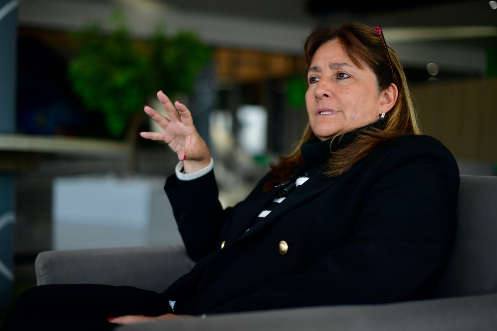Abogada y exministra de Justicia de Colombia, en entrevista.