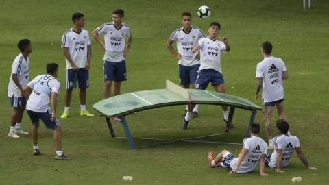 Argentina confirmó la titular para enfrentar a Colombia