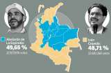 Votos por regiones: ¿En qué ciudades ganó Abelardo De la Espriella y en cuáles Iván Cepeda?