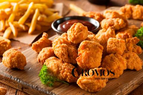 Así puedes hacer unos crocantes nuggets de pollo caseros