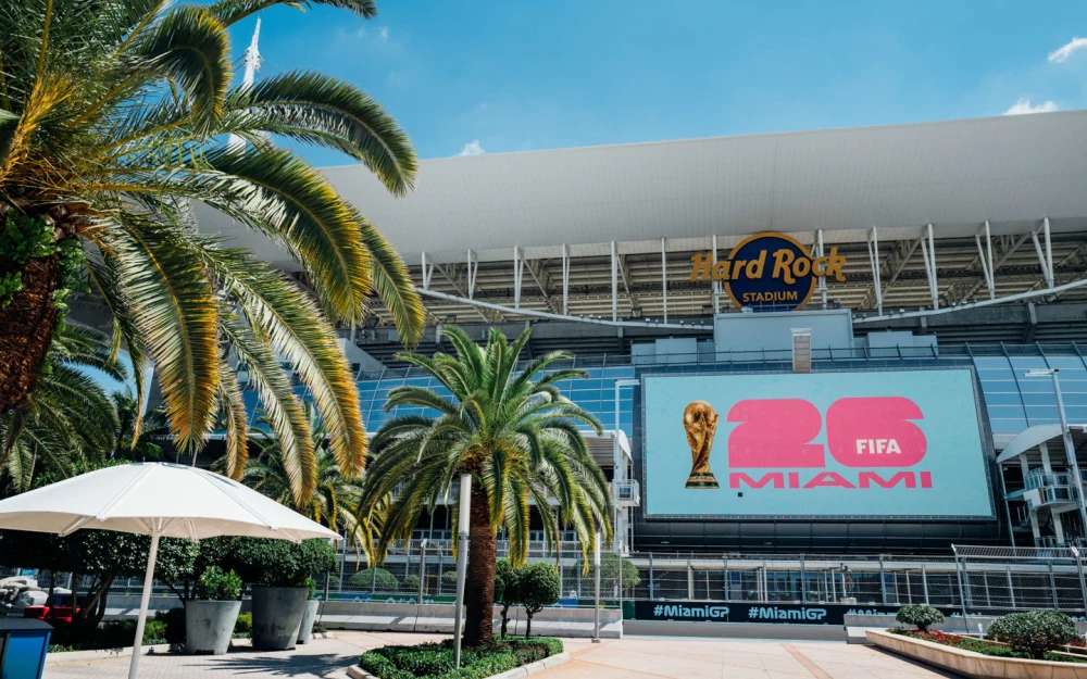 Miami será una de las grandes protagonistas del Mundial 2026 al recibir siete partidos, incluidos encuentros de eliminación directa y la disputa por el tercer lugar, en el torneo más grande en la historia de la FIFA.