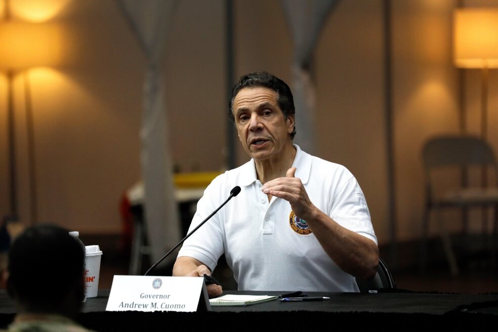 Andrew Cuomo, gobernador de Nueva York.  / AFP