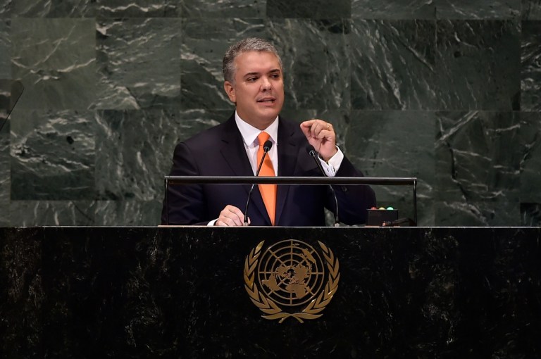 El entrelíneas del discurso de Duque en la ONU
