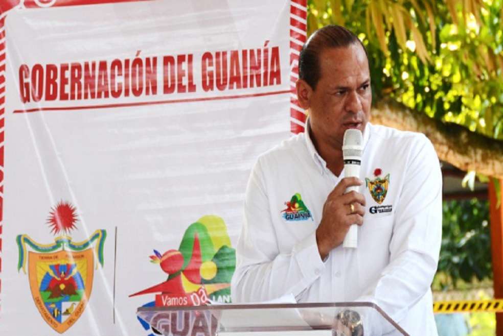 El exgobernador de Guainía, Javier Zapata Parrado.