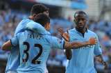 Tevez y Dzeko dan el triunfo al Manchester City en la Premier