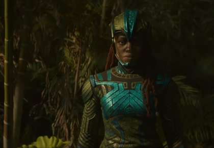 Una escena de “Black Panther: Wakanda Forever”, película de Marvel que se estrenará el 11 de noviembre.