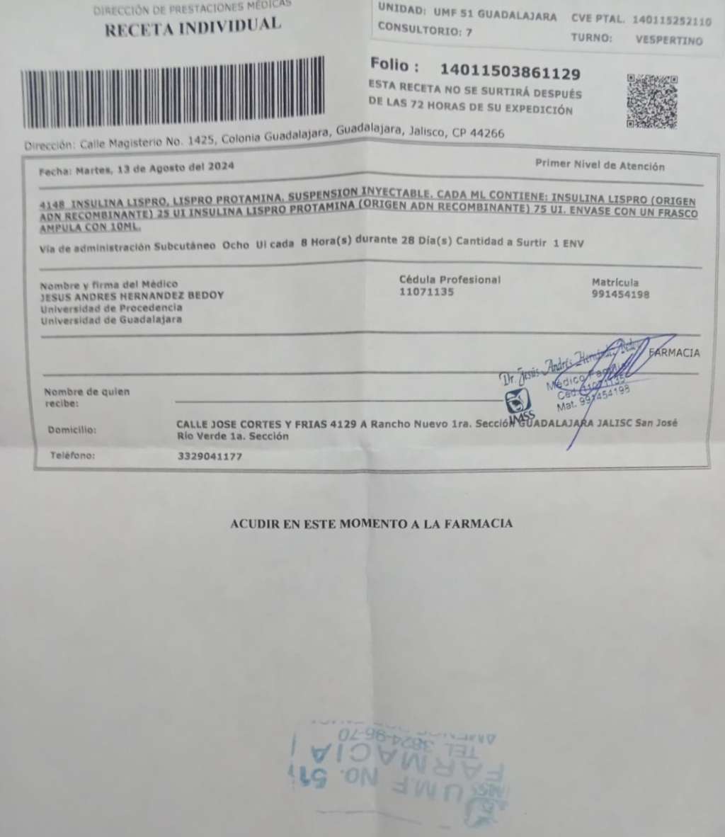 En el país no hay un registro exacto de este padecimiento, pero se calcula que uno de cada diez mexicanos de 20 años y más viven con diabetes. /El Universal