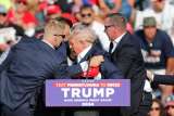 En imágenes: el momento del atentado contra Donald Trump en Pensilvania