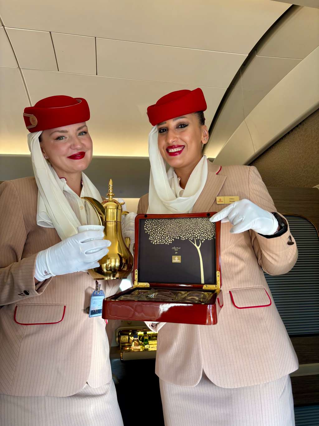 Aerolínea Emirates, primera clase