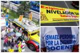 Avanza marcha de maestros en Bogotá