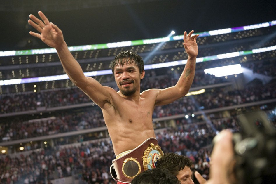 Manny Pacquiao, boxeador filipino. Foto: AFP