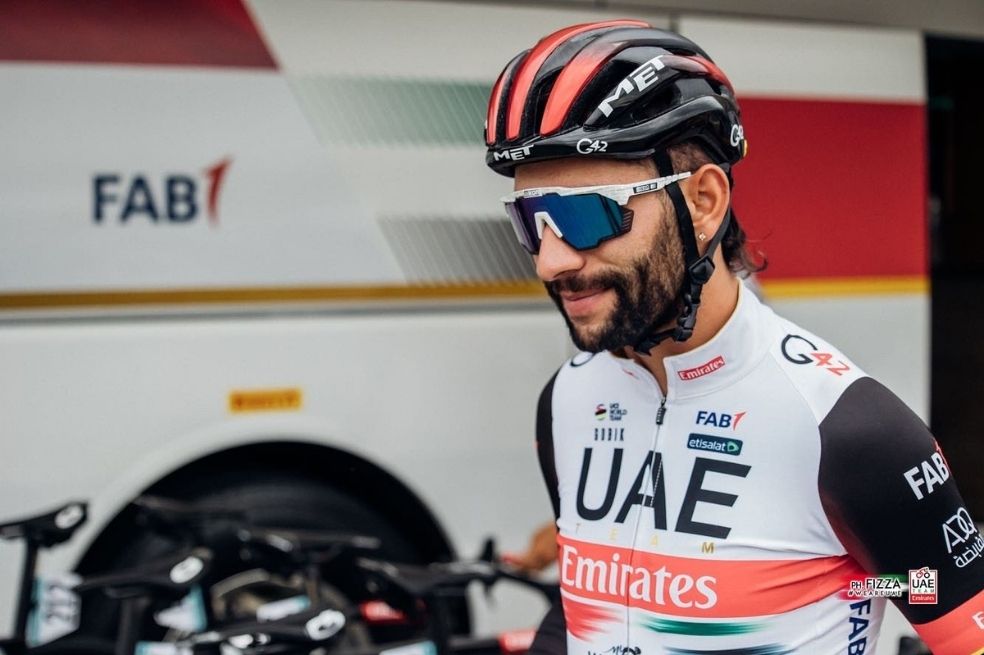 Fernando Gaviria, ciclista del UAE Emirates.