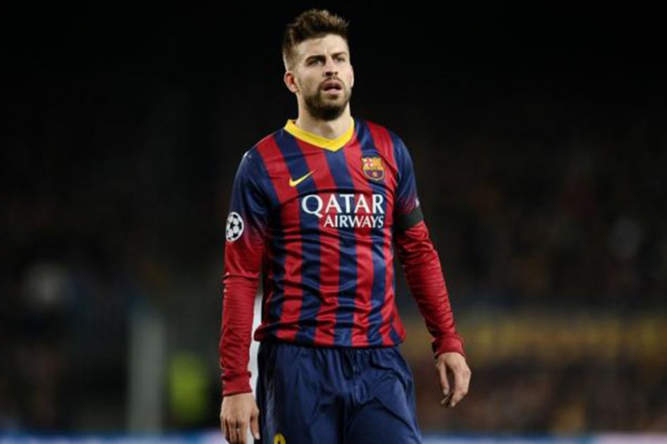 Gerard Piqué, defensor del Barcelona. Foto: AFP