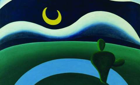El MoMA adquiere "La Luna", de la modernista brasileña Tarsila do Amaral