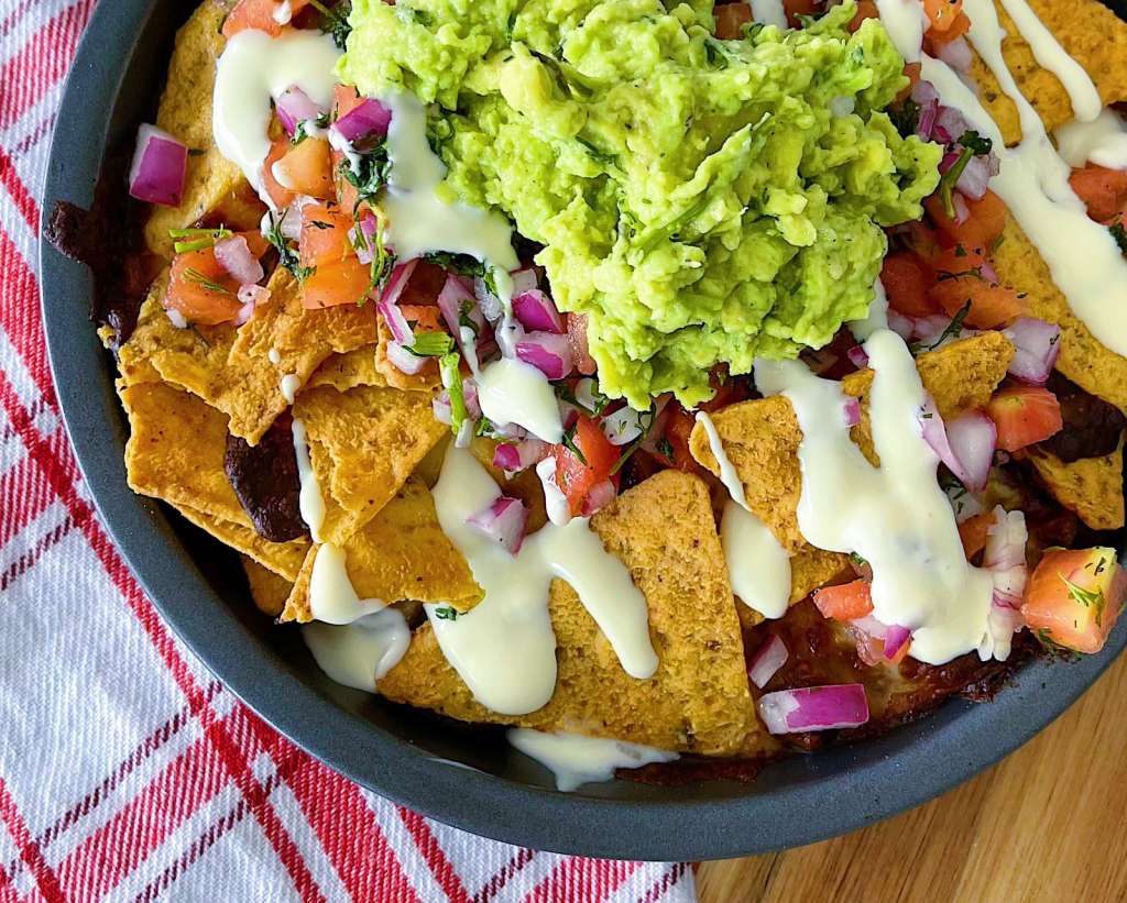 Molde de nachos al horno