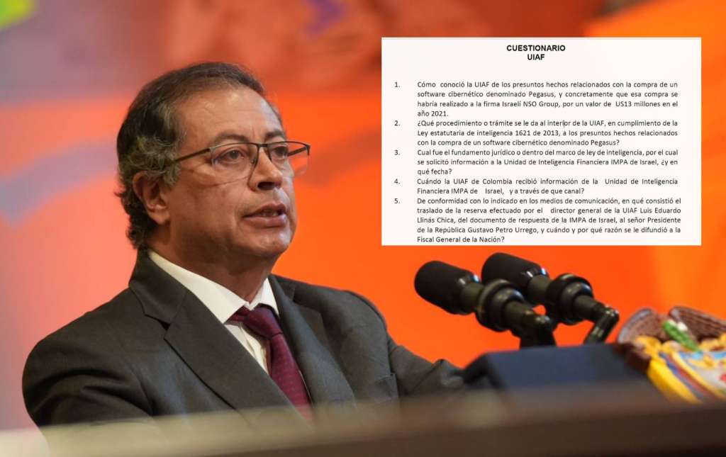 El presidente Gustavo Petro entregó más detalles de la presunta compra de Pegasus.