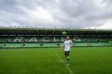 “Nos tocó la lotería”: Racing de Santander presentó a Gustavo Puerta en España