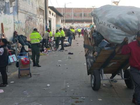 Adelantan nueva intervención en el barrio María Paz, en Bogotá