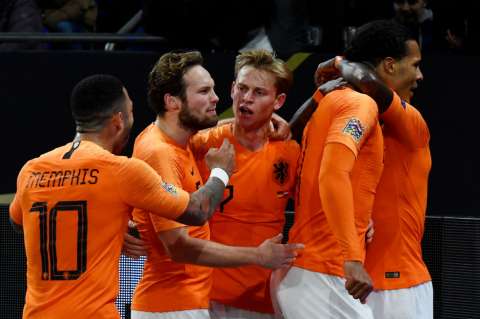 Holanda empató con Alemania y es semifinalista de la Liga de las Naciones