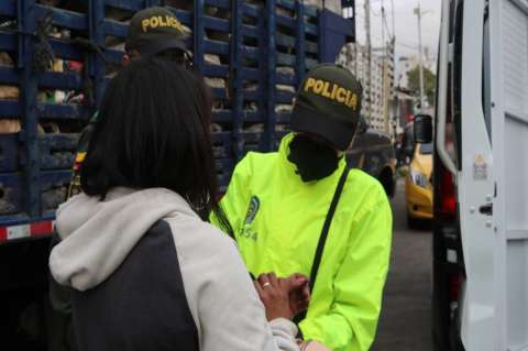 Cinco capturados por utilizar menores de edad para comercializar droga en Los Mártires