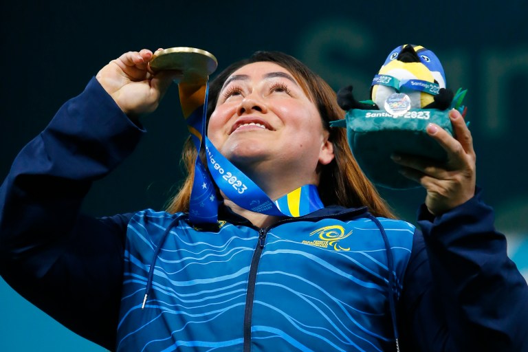 Récord y oro para Bertha Fernández en Juegos Parapanamericanos Santiago 2023
