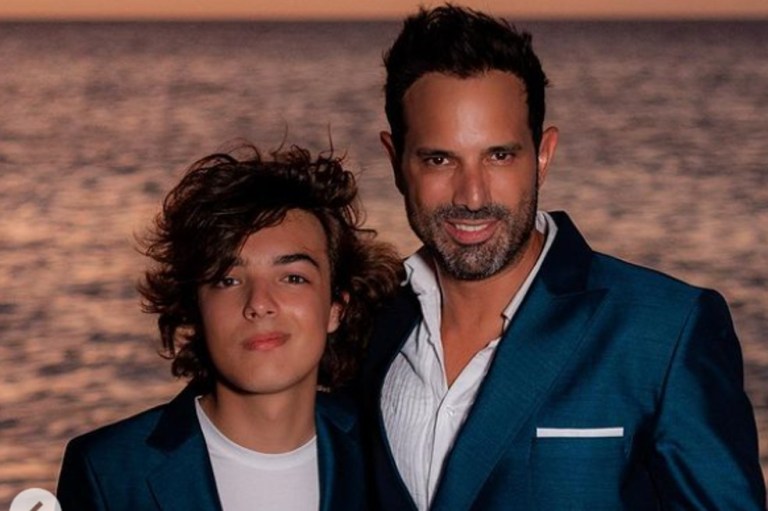 Thomás, hijo de Alejandro Estrada.