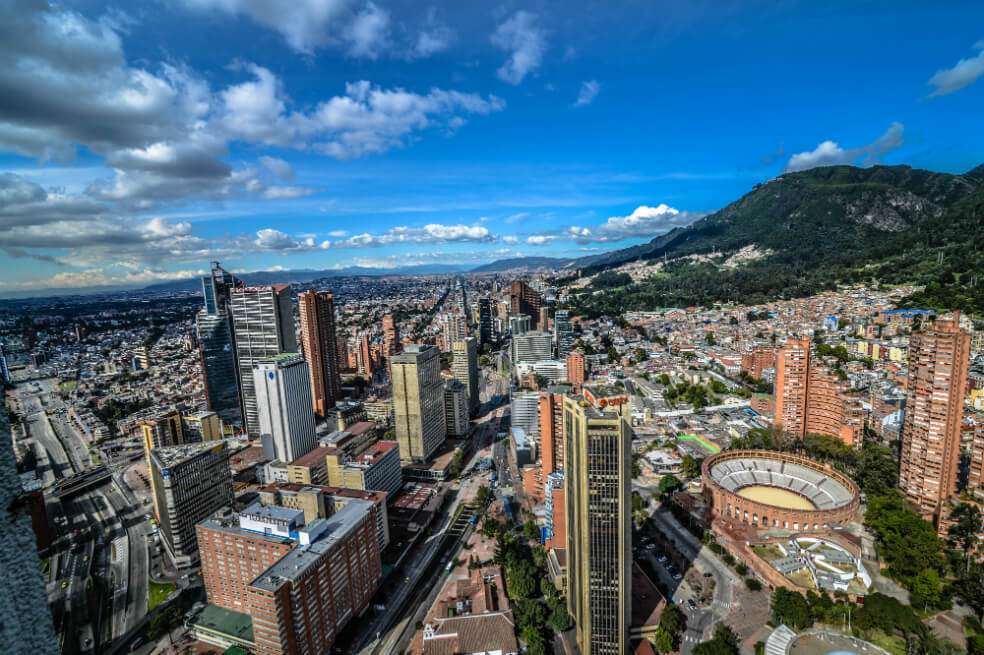 Bogotá fue el destino más visitado en 2019 con el (45%), seguido de Cartagena (19%) y Medellín (15%).