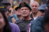 En imágenes: así transcurrió la manifestación de veteranos de la Fuerza Pública