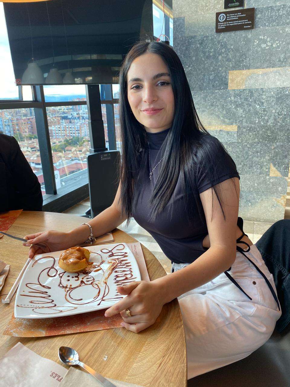 Manuela Silva, poco antes de ser encarcelada en México.