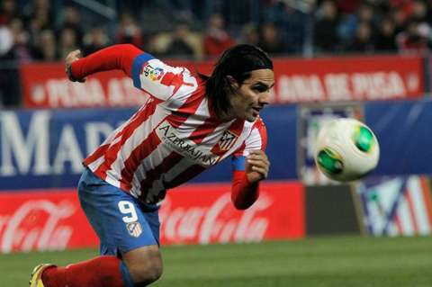Falcao anotó en la victoria del Atlético de Madrid en Copa del Rey