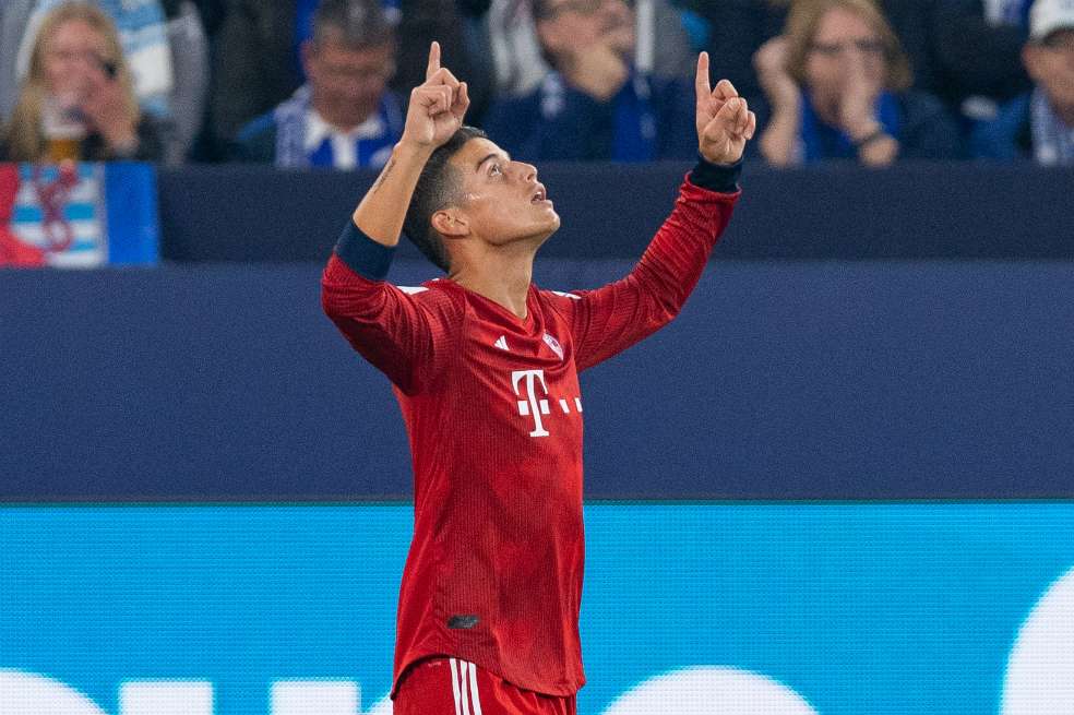 El colombiano marcó su segundo gol en la presente edición de la Bundesliga. / AFP