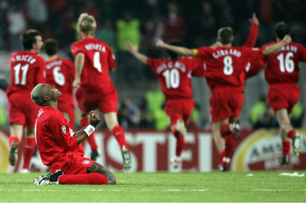 Como "el milagro de Estambul" fue denominada la final de la Uefa Champions League 2005 entre Milán y Liverpool. / AFP