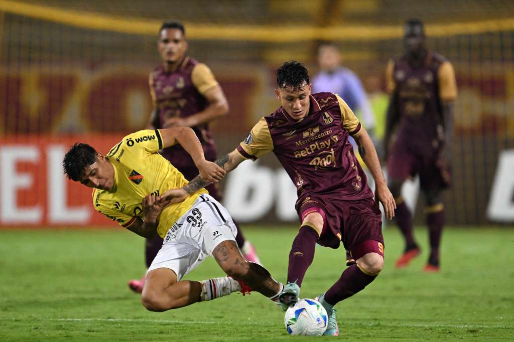 Deportes Tolima cayó por la mínima diferencia ante Melgar por el juego de ida de la Fase 2 de la Copa Libertadores.