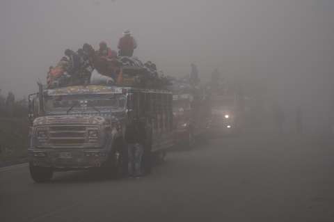 En fotos: Así avanza la travesía de la minga en su recorrido hacia Bogotá