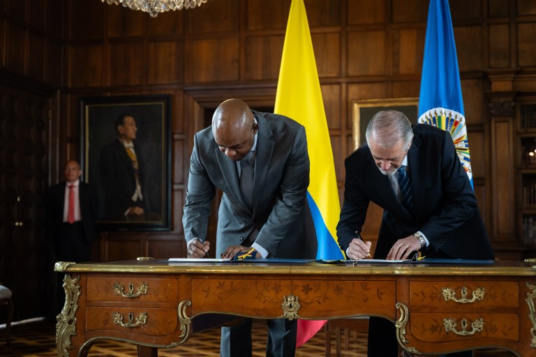 Colombia renueva mandato de la Misión de Apoyo de OEA al proceso de paz hasta 2027